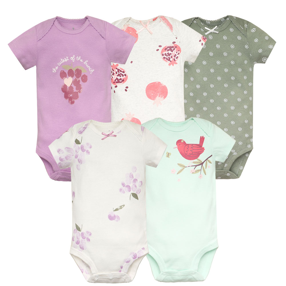 Baby Nursery Ideas Boy - 5 stks/partij Baby Bodysuit Mode Meisje
