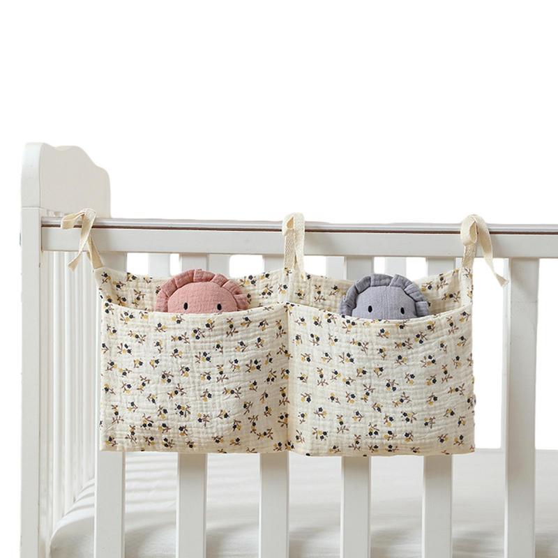 Diaper Caddy Organizer - Baby Wieg Organizer Cot Caddy Bed
