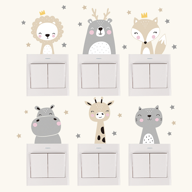 Baby Nursery Sets - 6 stks/set Boho Kleur Leuke Glimlach