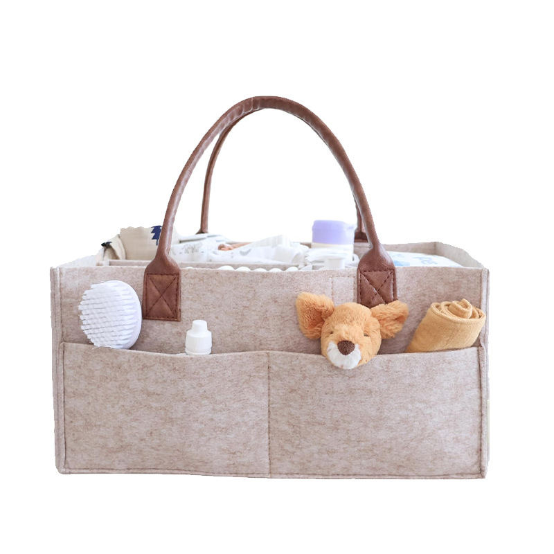 Diaper Caddy Organizer - Baby Felt Opbergmandje voor de kinderkamer,