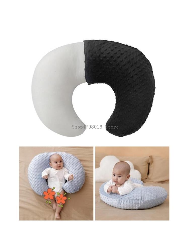Nursing Cover Breastfeeding - Draagbaar kussen Baby-borstvoedingskussens Pasgeborenen Katoenen hoofdsteunkussen