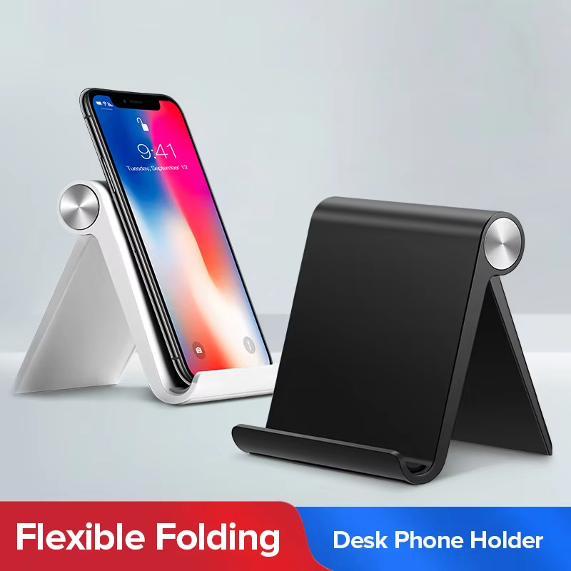 Mobile Hanger Arm - Universele opvouwbare bureautelefoonhouder, draagbare verstelbare desktop