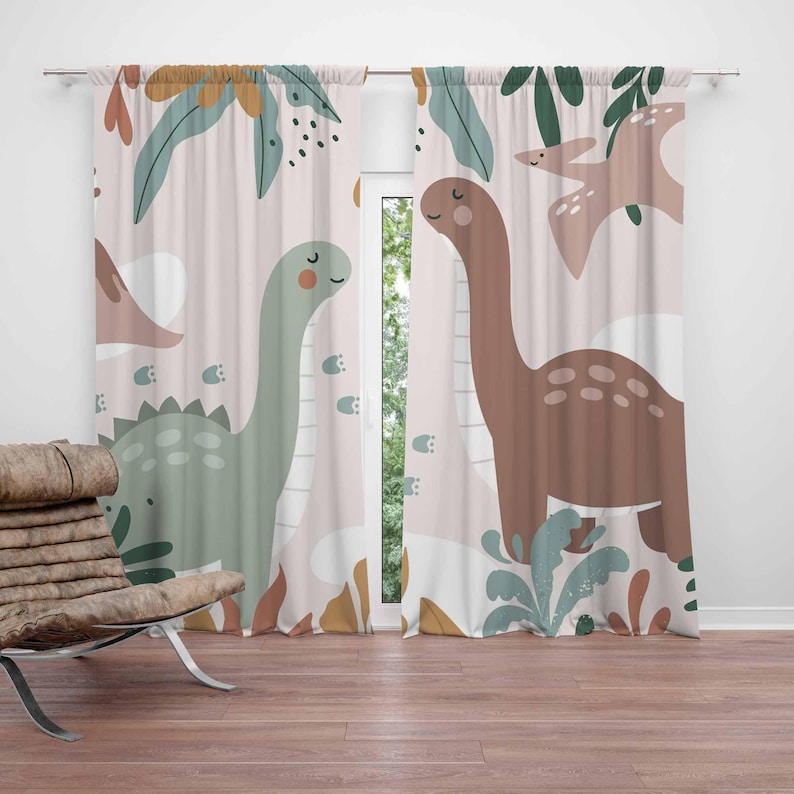 Baby Nursery Youtube - Dinosaurus Kinderkamer Gordijnen Dino Kids Slaapkamer