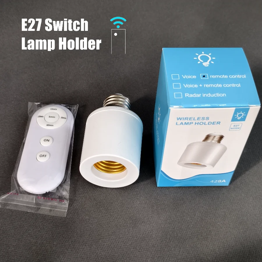 Baby Nursery Light - E27/E26 Draadloze Afstandsbediening Slimme Tijdschakelaar Lamphouder