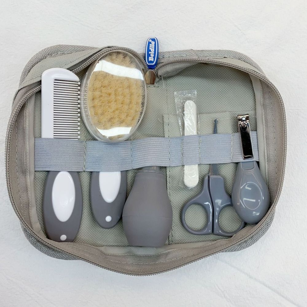 Baby Nursery Sets - Multifunctionele hoofdkam Babyverzorgingsset Borstel Nagelknipper Kwekerijverzorgingsset