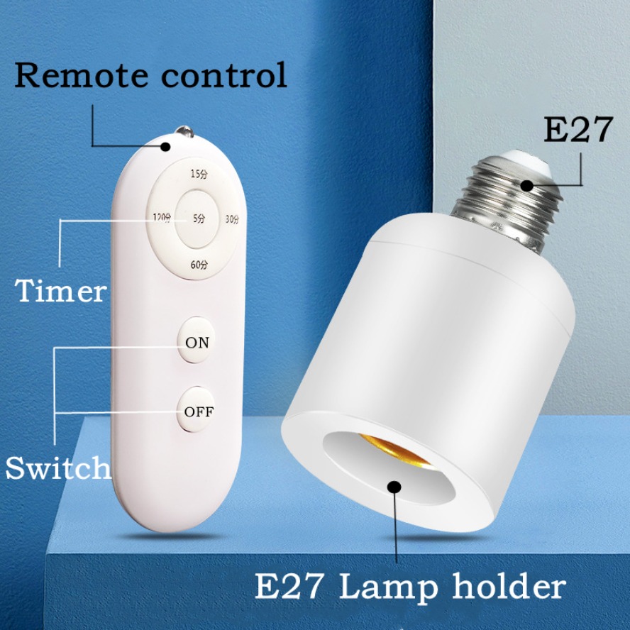 Baby Nursery Light - E27 60W Draadloze Afstandsbediening Slimme Tijdschakelaar