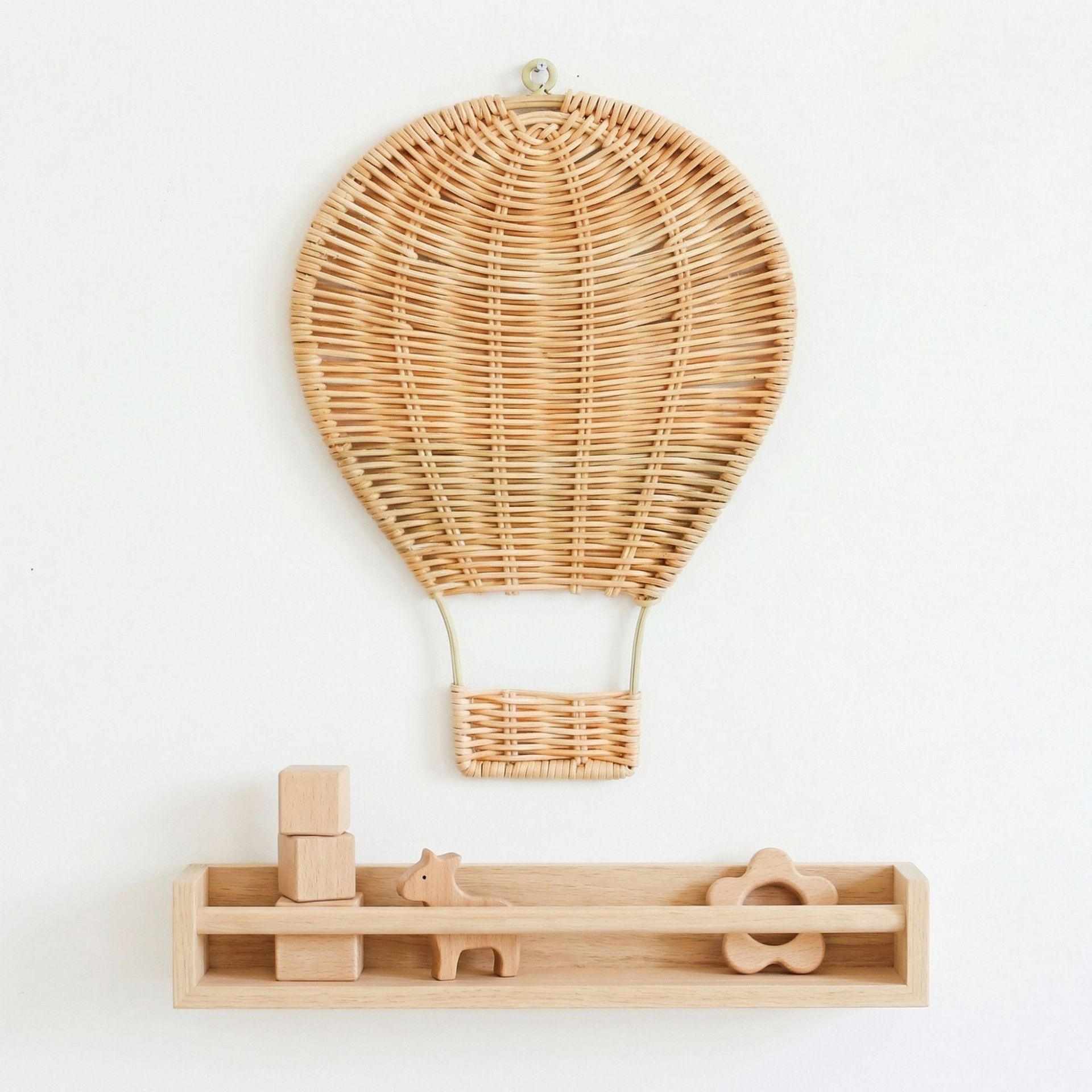 Handgemaakte rotan geweven het - Baby Nursery Hot Air Balloon recensie en prijs