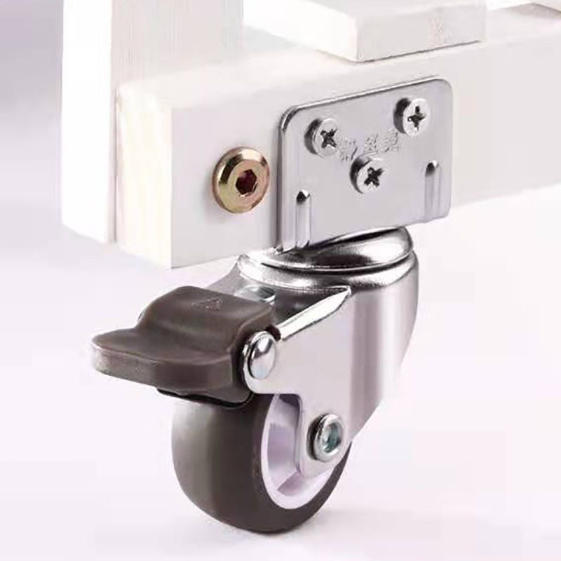 4 Stuks L Type Meubelwielen Zw - Baby Nursery Trolley recensie en prijs