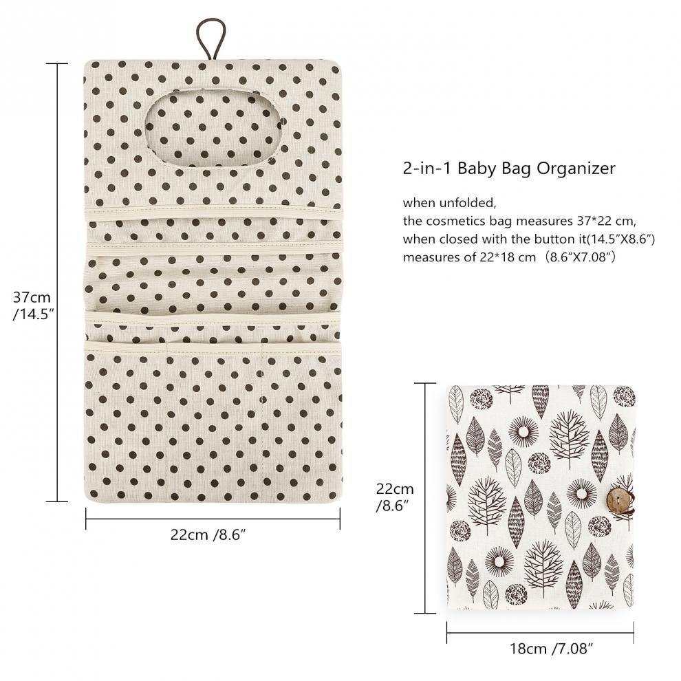 Waterdichte Babyluier Opbergta - Diaper Caddy Organizer recensie en prijs