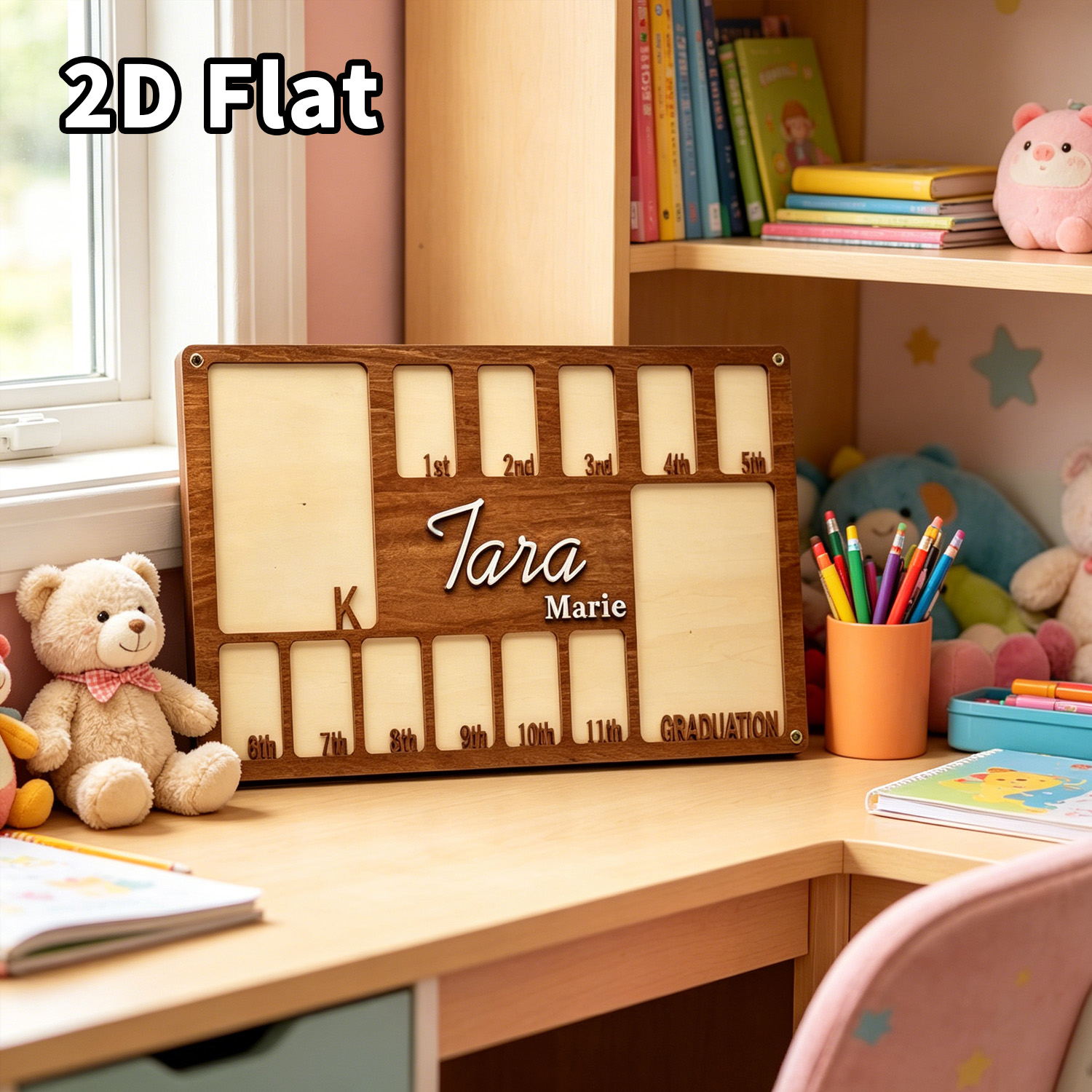 1Pc Custom Grade Fotolijst Hou - Baby Nursery Baby recensie en prijs