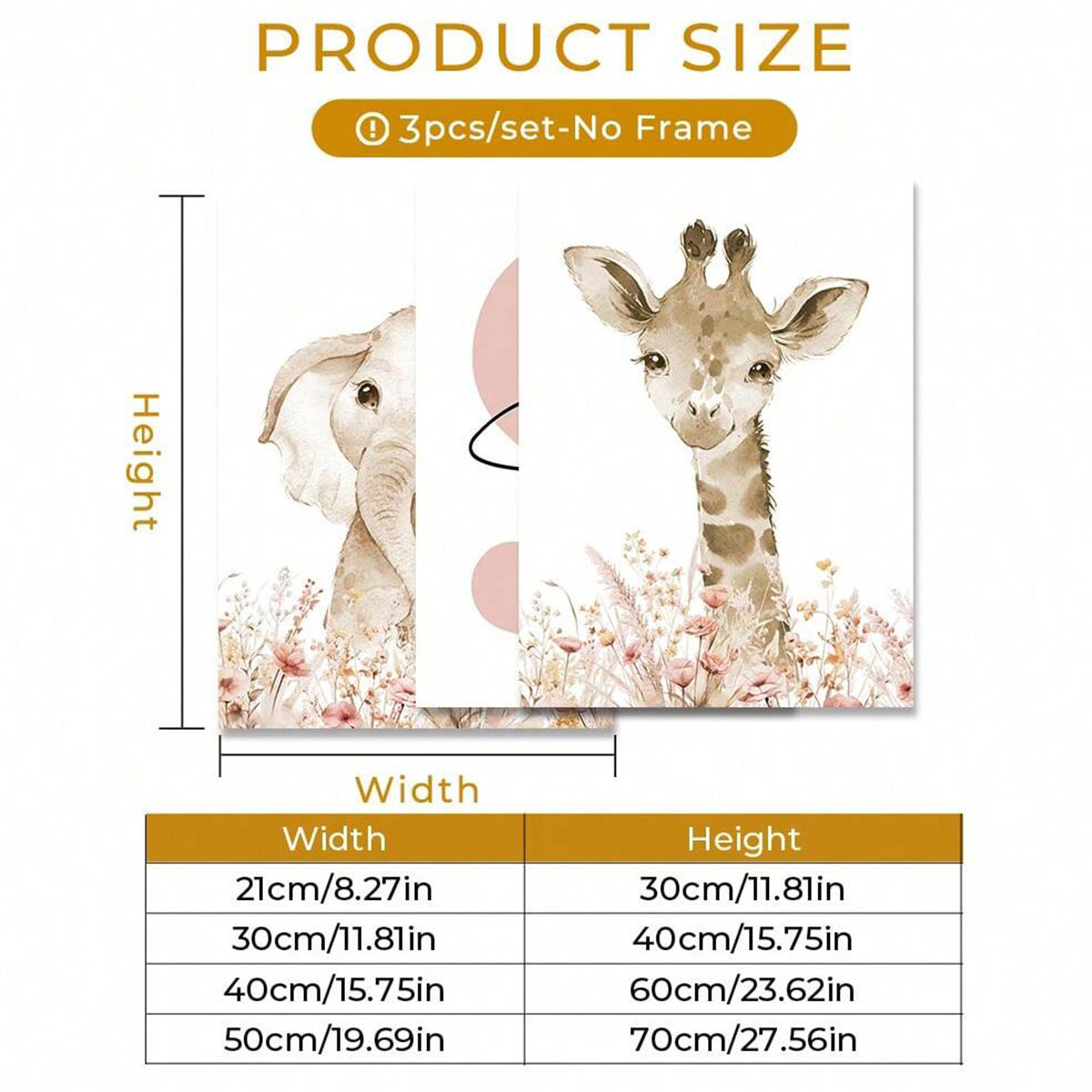 Wanddecoratie set met aangepas - Baby Nursery Sets recensie en prijs