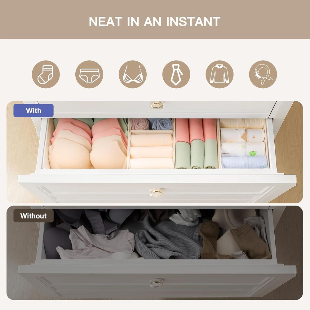 10-delige opbergset voor babyk - Baby Nursery Closet Organization recensie en prijs
