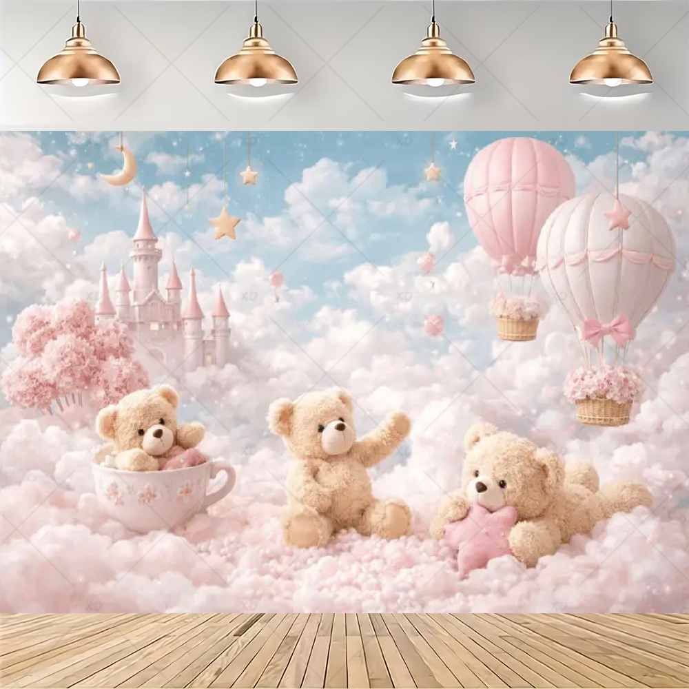 Teddybeer Heteluchtballon Acht - Baby Nursery Hot Air Balloon recensie en prijs