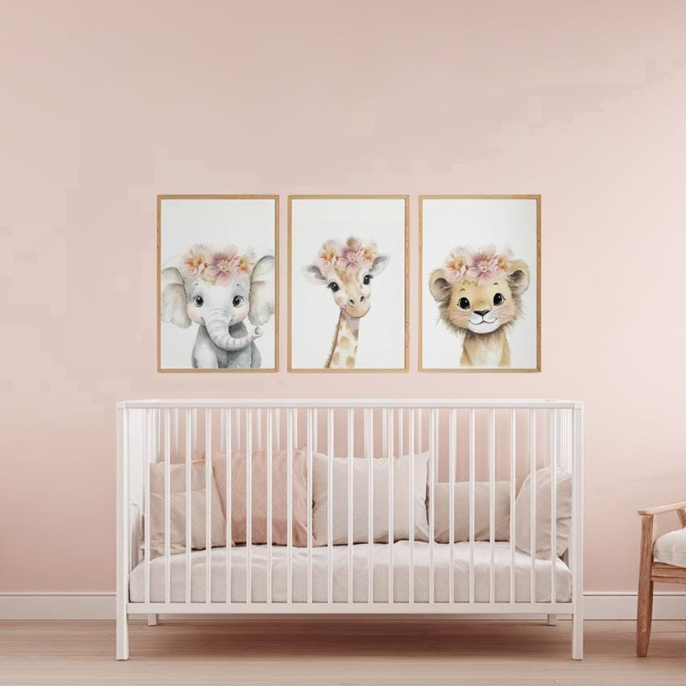 Wanddecoratie set voor babykam - Baby Nursery Sets recensie en prijs