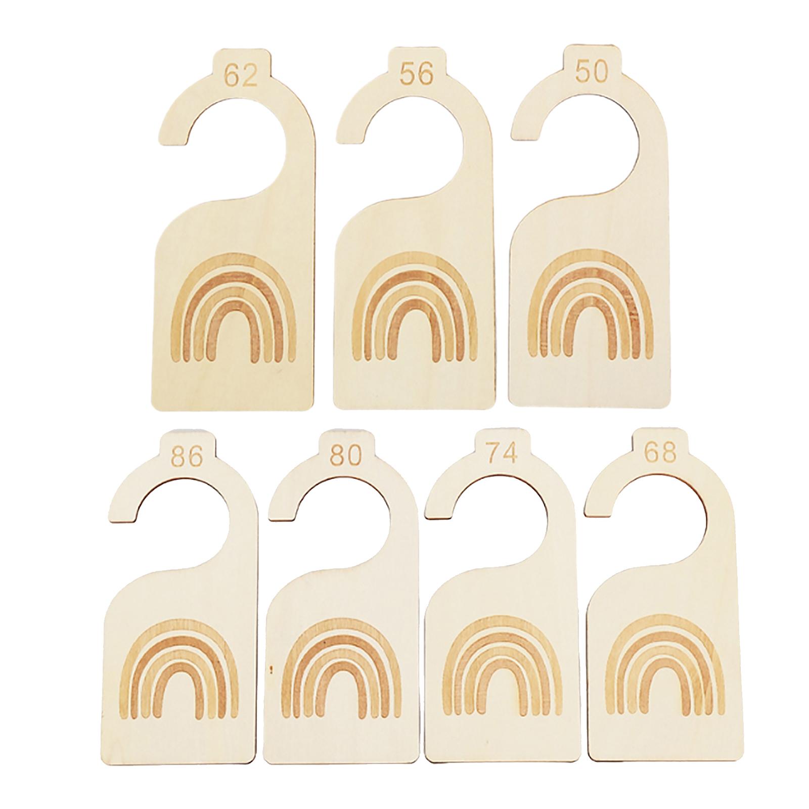 7x Babykleding Maat Hanger Org - Baby Nursery Age recensie en prijs