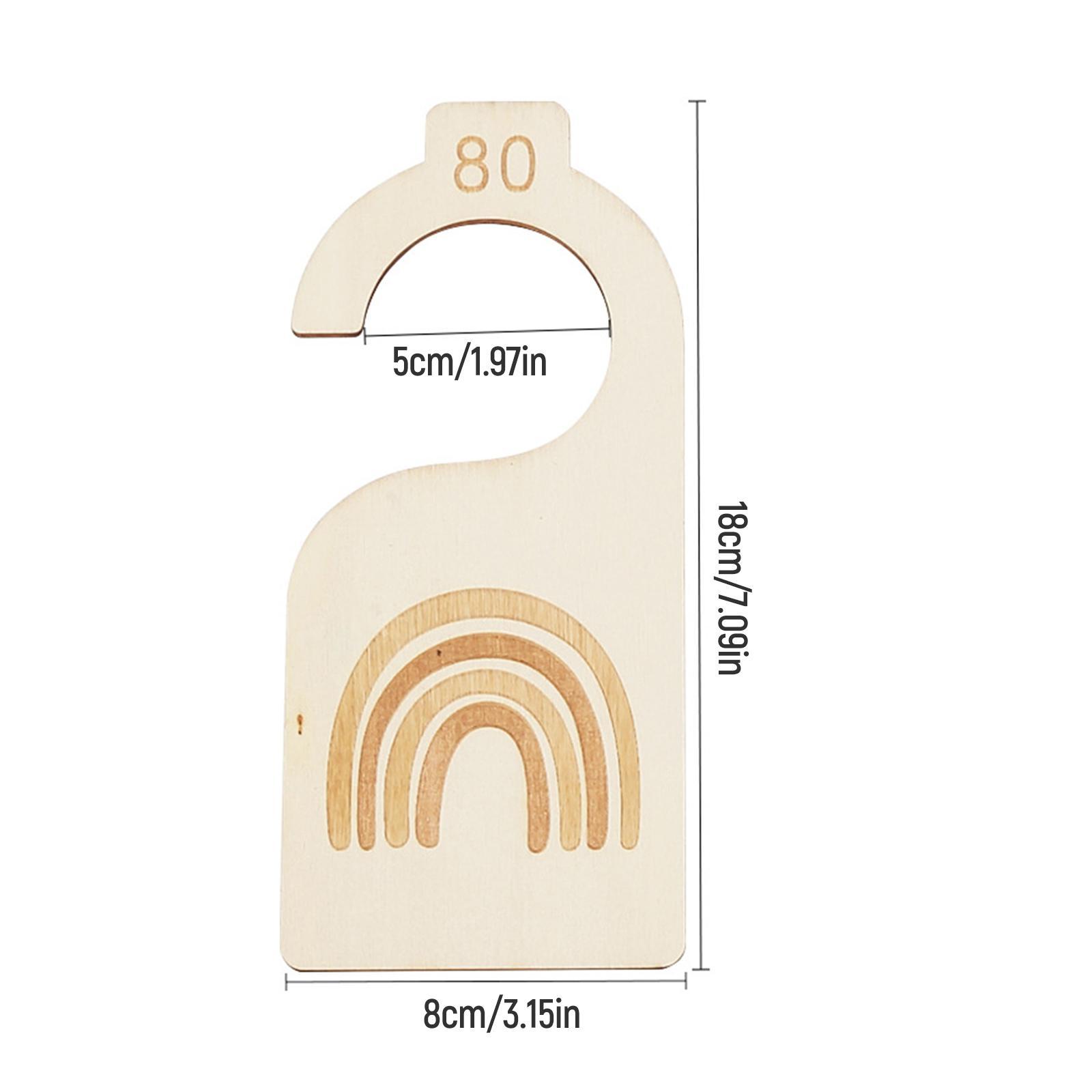 7x Babykleding Maat Hanger Org - Baby Nursery Age recensie en prijs