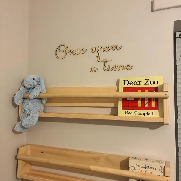 Once Upon A Time wandbord. Hou - Baby Nursery Package recensie en prijs