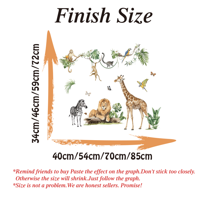 Grote jungle dier tropische bl - Baby Nursery Package recensie en prijs