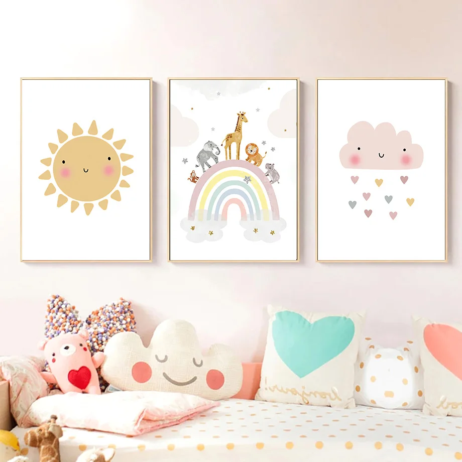 Giraffe Olifant Heteluchtballo - Baby Nursery Decor Girl recensie en prijs