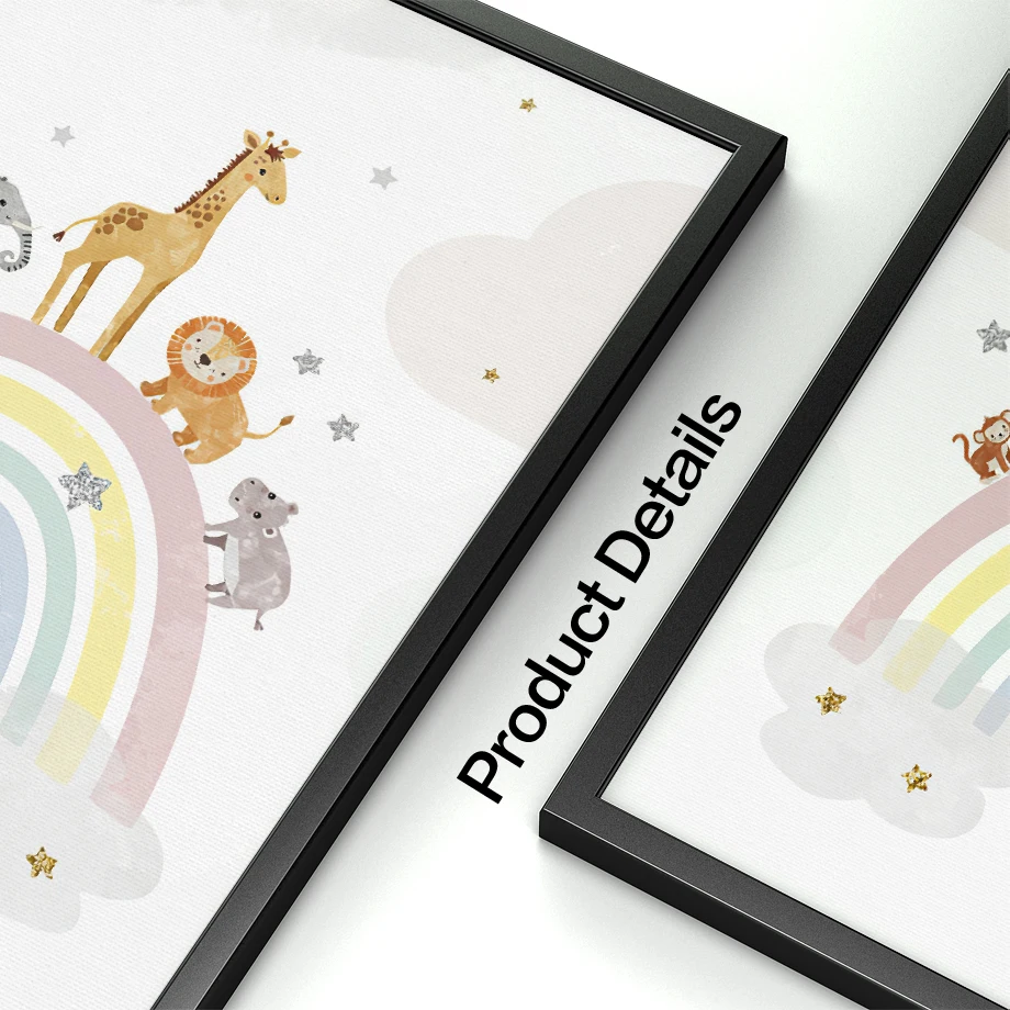 Giraffe Olifant Heteluchtballo - Baby Nursery Decor Girl recensie en prijs