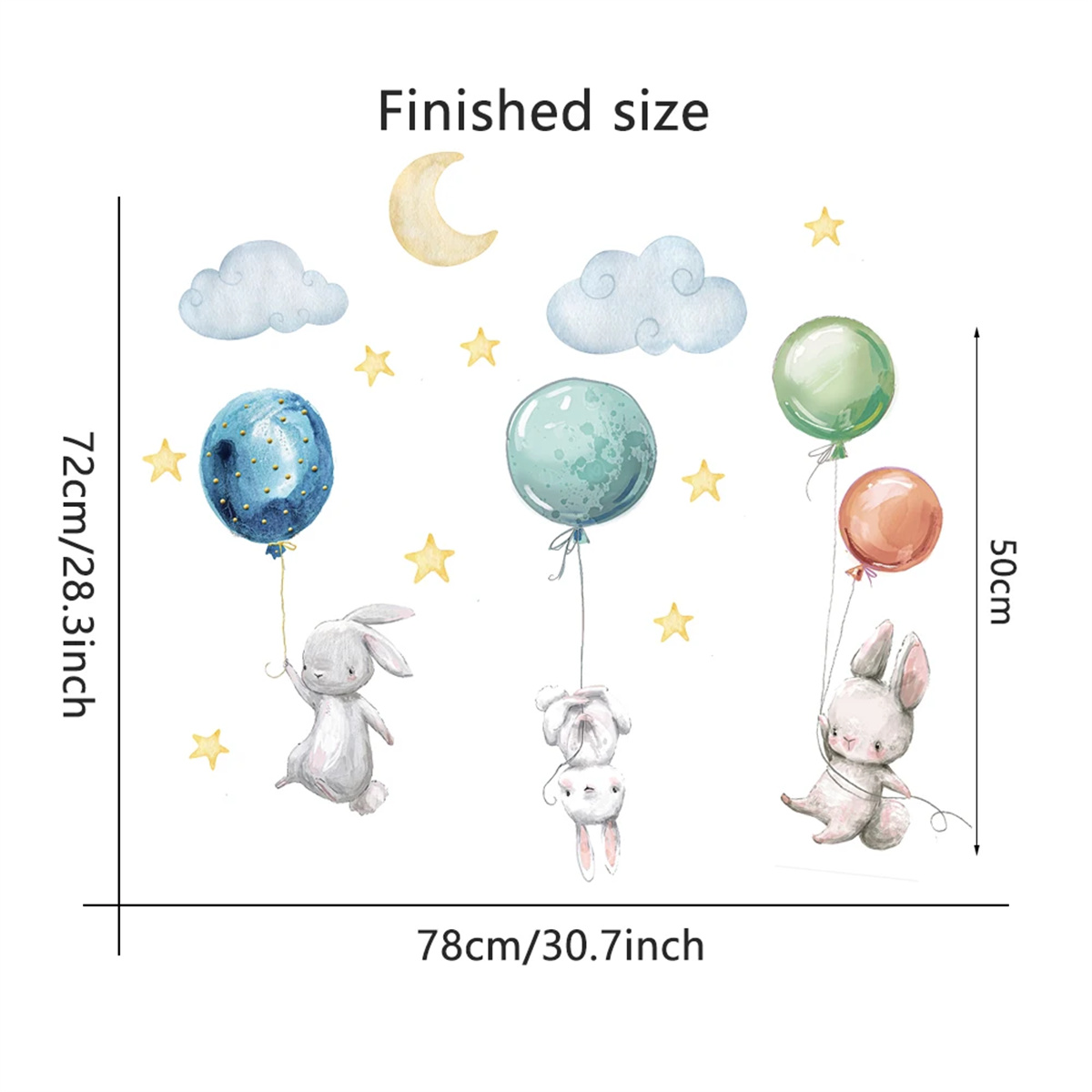 Cartoon Heteluchtballon Dieren - Baby Nursery Hot Air Balloon recensie en prijs