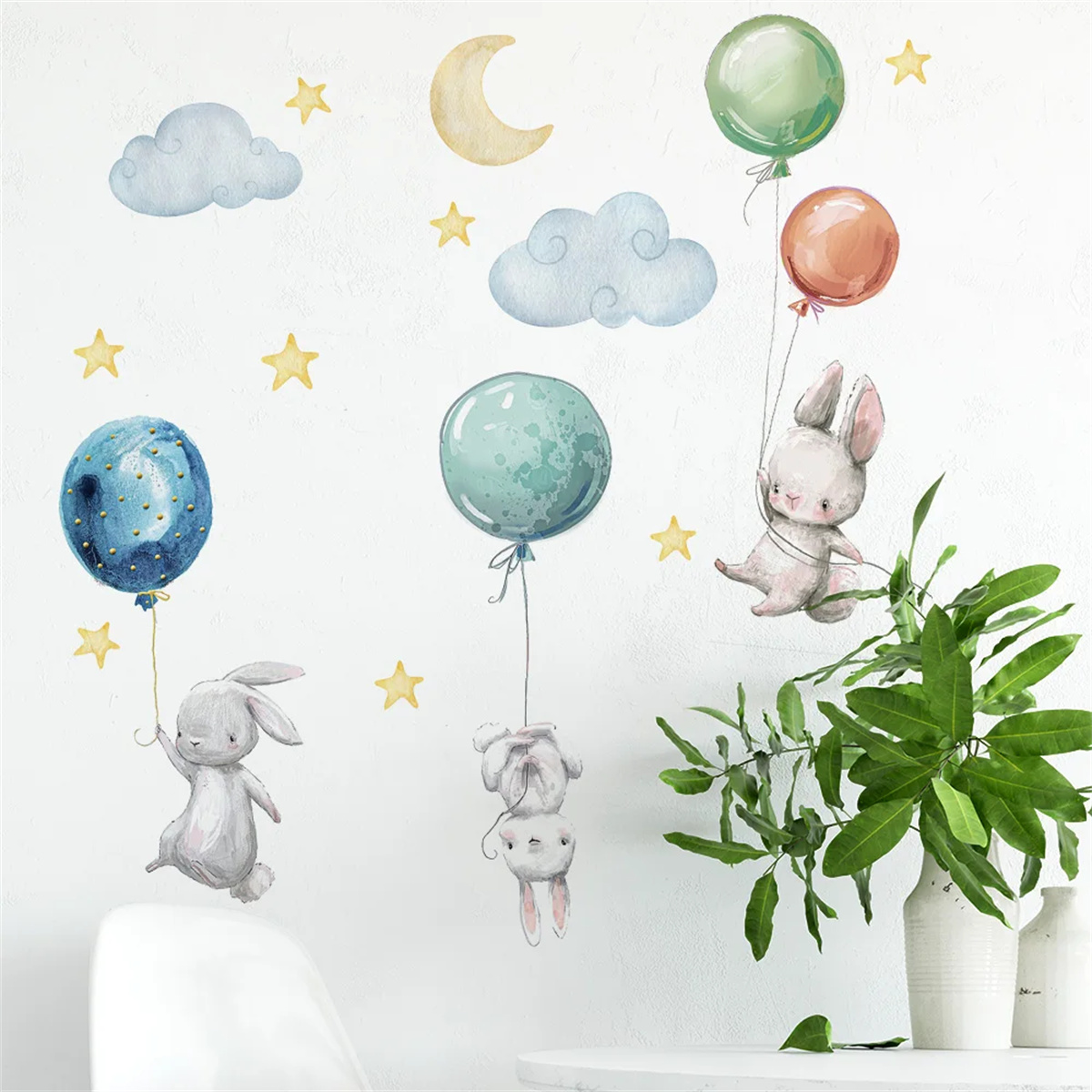 Cartoon Heteluchtballon Dieren - Baby Nursery Hot Air Balloon recensie en prijs