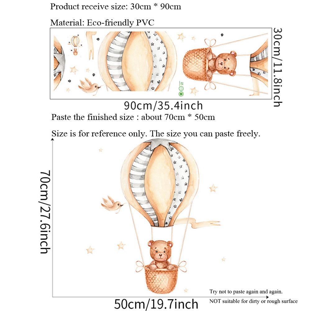Kleine Beer Heteluchtballon Mu - Baby Nursery Hot Air Balloon recensie en prijs