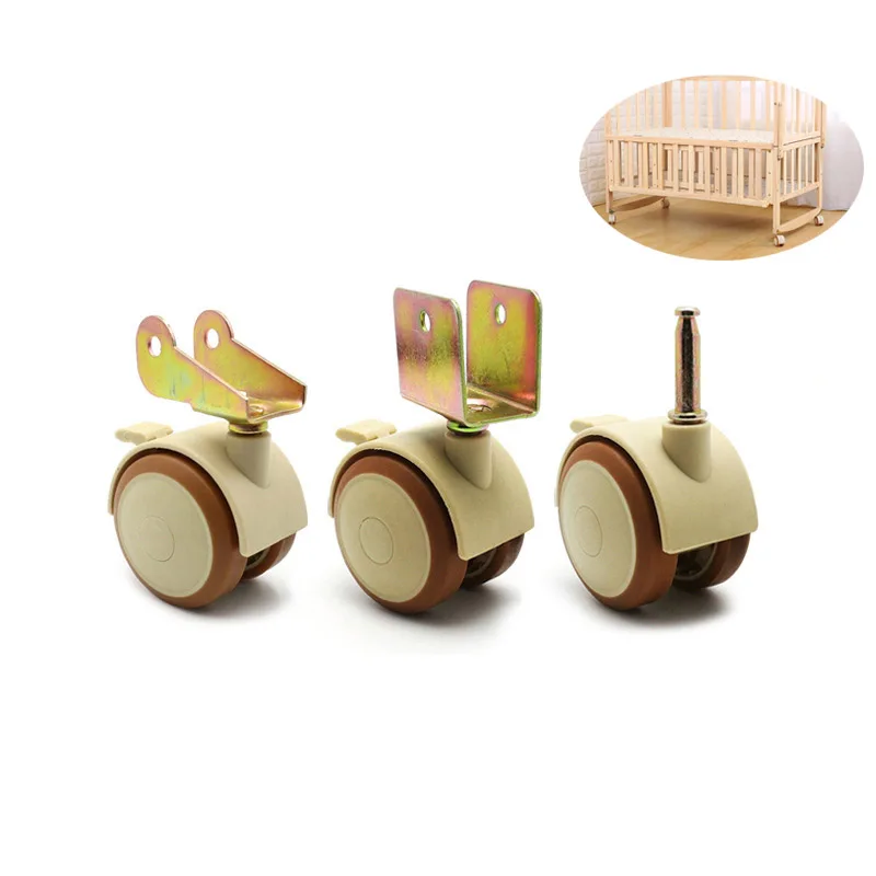 4 Stuks 2 ''Meubels Wieg Zwenk - Baby Nursery Trolley recensie en prijs