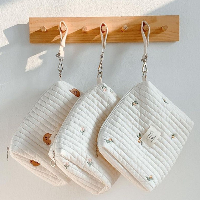 Babyluiertas Katoenen beervorm - Diaper Caddy Organizer recensie en prijs