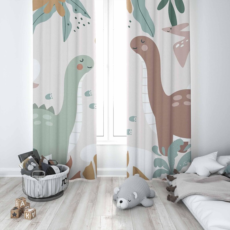Dinosaurus Kinderkamer Gordijn - Baby Nursery Youtube recensie en prijs
