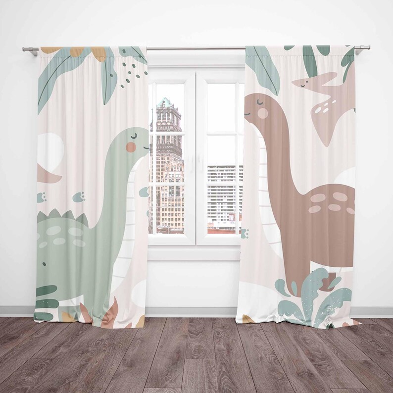 Dinosaurus Kinderkamer Gordijn - Baby Nursery Youtube recensie en prijs