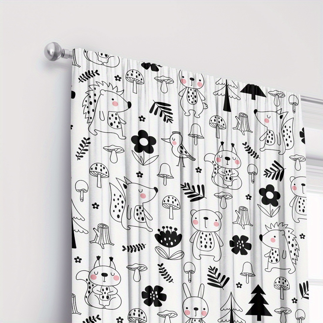 Leuke bos- en dierenprint kind - Baby Nursery Youtube recensie en prijs