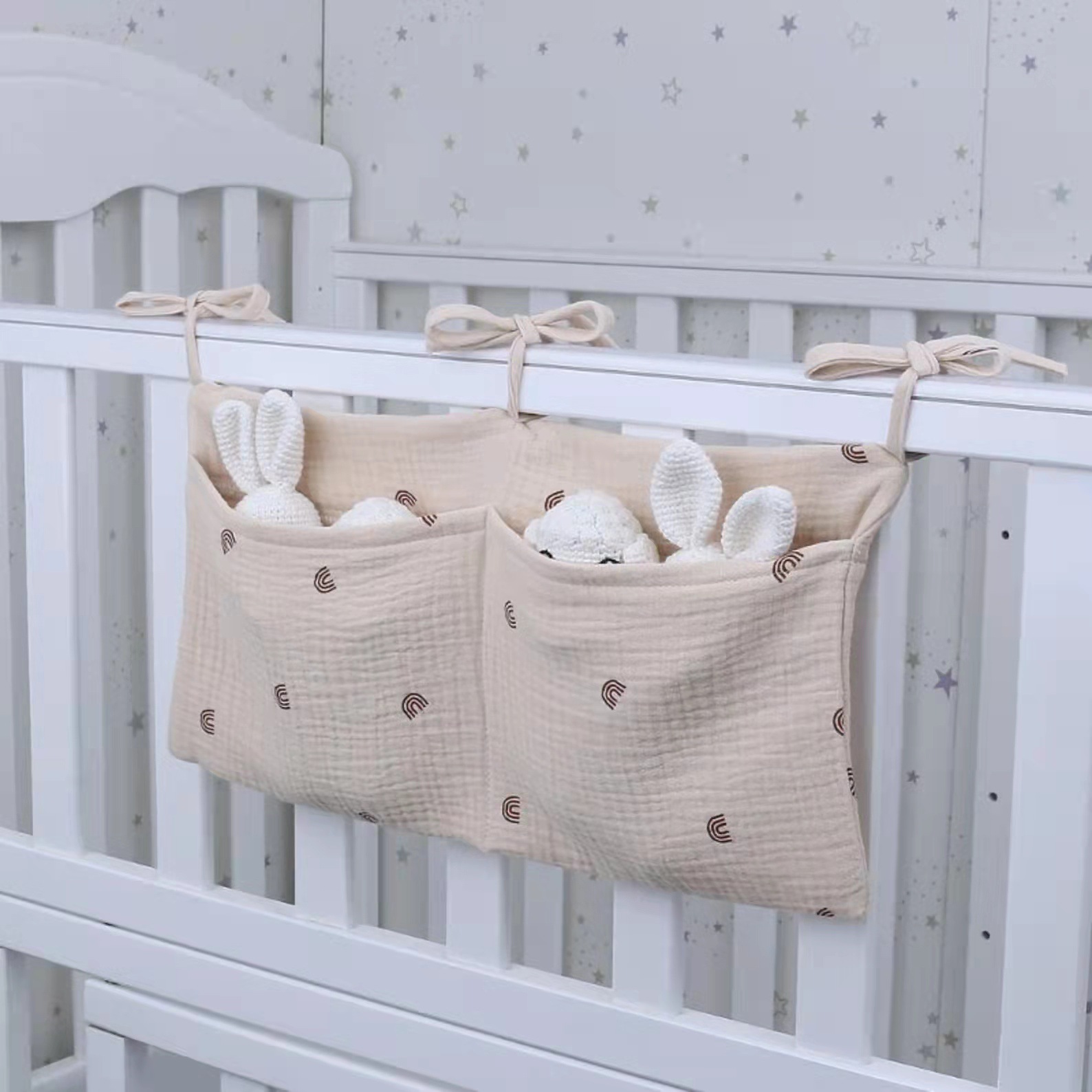 Draagbare babybedje opbergtas  - Diaper Caddy Organizer recensie en prijs