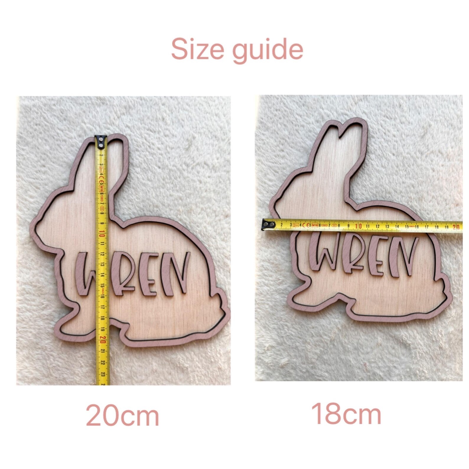 Gepersonaliseerd houten deur b - Baby Nursery Baby recensie en prijs
