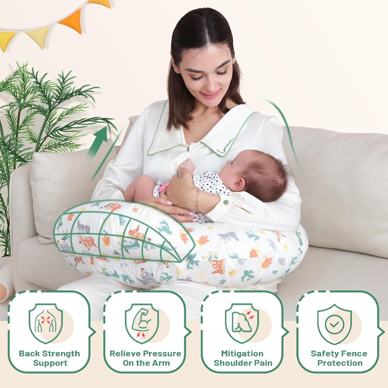 Voedingskussen met hoes met di - Nursing Cover Breastfeeding recensie en prijs