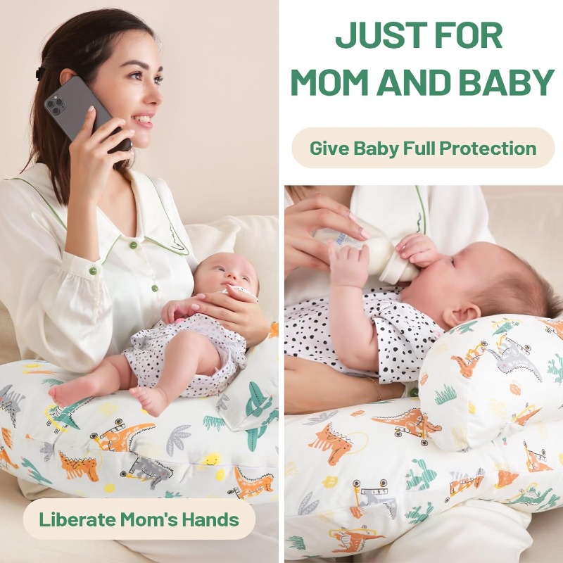 Voedingskussen met hoes met di - Nursing Cover Breastfeeding recensie en prijs