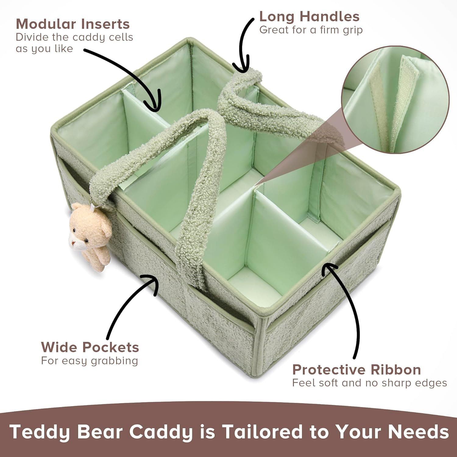 Babyluier Caddy Organizer met  - Diaper Caddy Organizer recensie en prijs