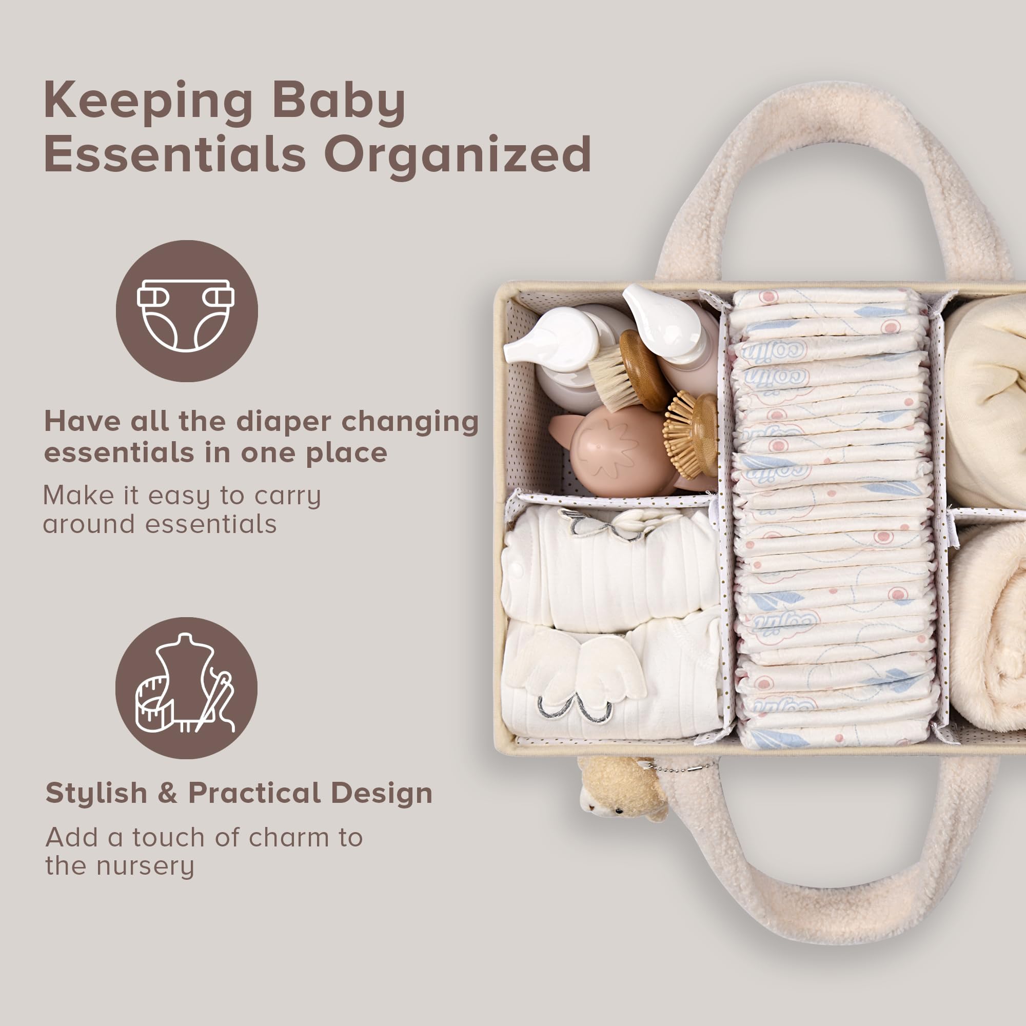 Babyluier Caddy Organizer met  - Diaper Caddy Organizer recensie en prijs