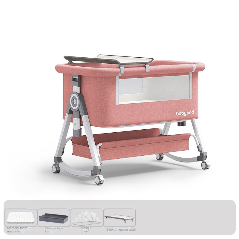 Babybedje, draagbaar en verste - Baby Nursery Trolley recensie en prijs
