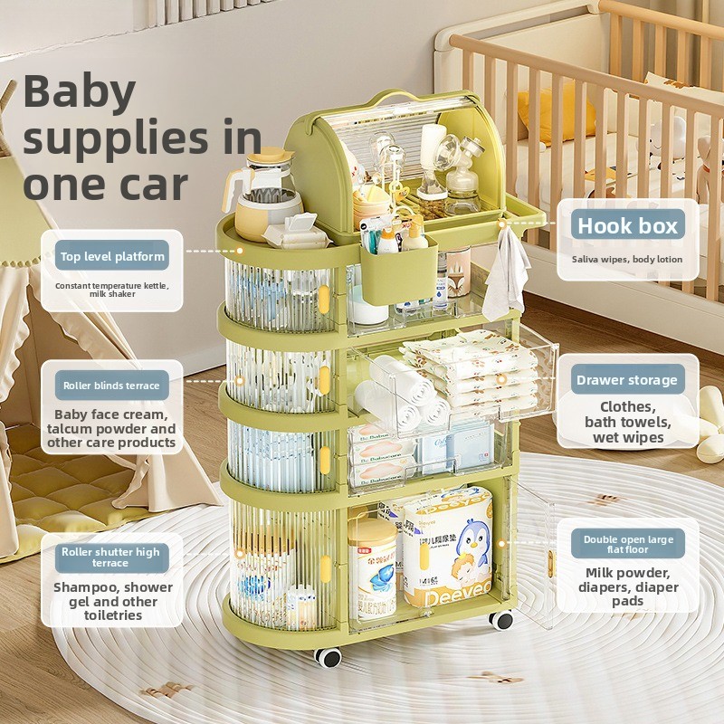 Hangende vloerwagen Baby Organ - Baby Nursery Trolley recensie en prijs