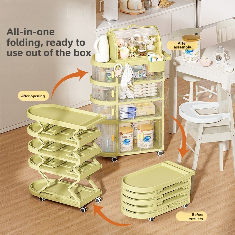 Hangende vloerwagen Baby Organ - Baby Nursery Trolley recensie en prijs