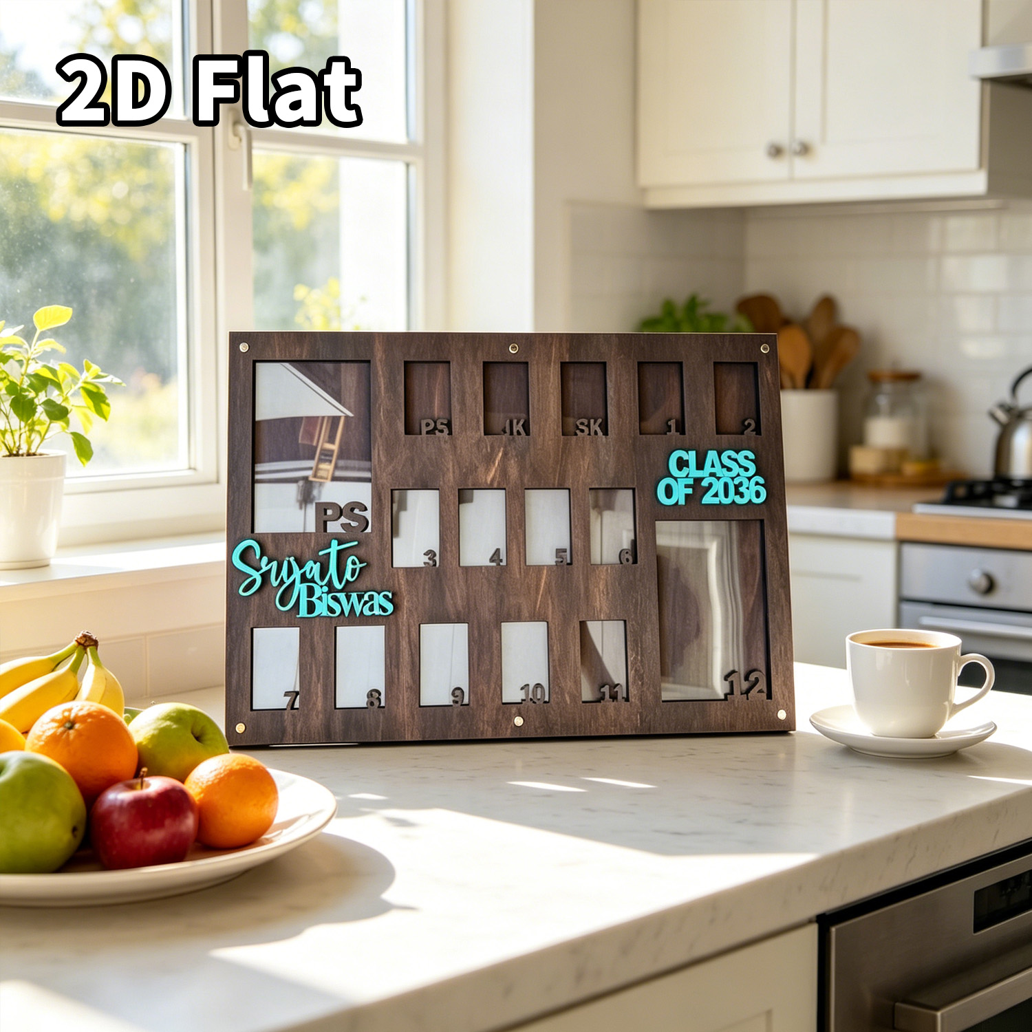 1Pc Custom Grade Fotolijst Hou - Baby Nursery Baby recensie en prijs