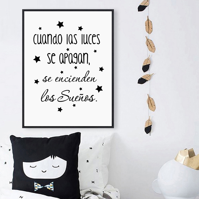 Spaanse kinderslaapkamer kunst - Baby Nursery In Spanish recensie en prijs