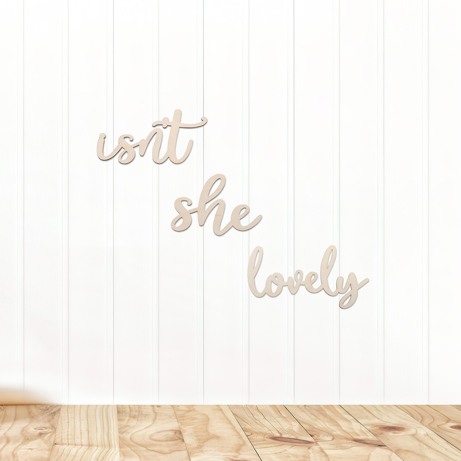 Houten bordje, houten wandstic - Baby Nursery Decor Girl recensie en prijs