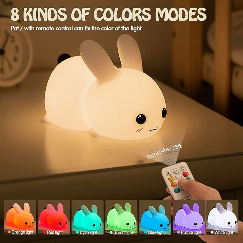 LED Konijn Nachtlampje Afstand - Baby Nursery Light recensie en prijs