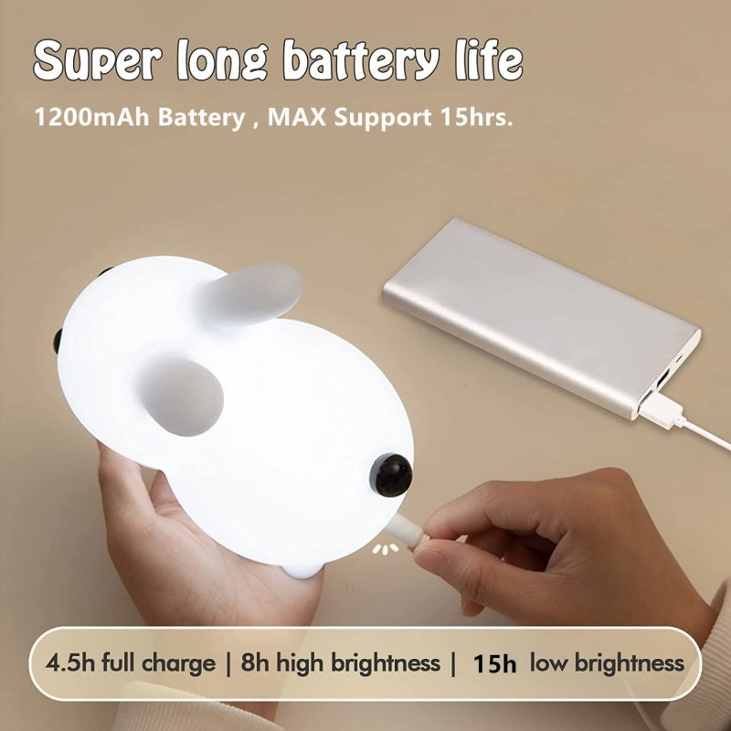 LED Konijn Nachtlampje Afstand - Baby Nursery Light recensie en prijs