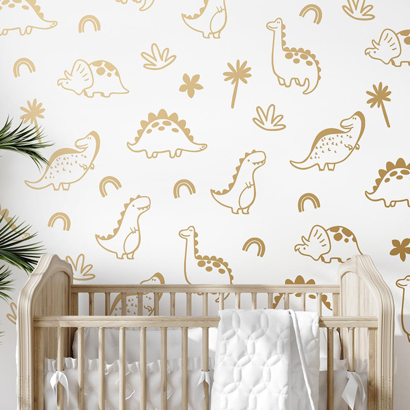 Geometrische dinosaurus boom r - Baby Nursery Package recensie en prijs