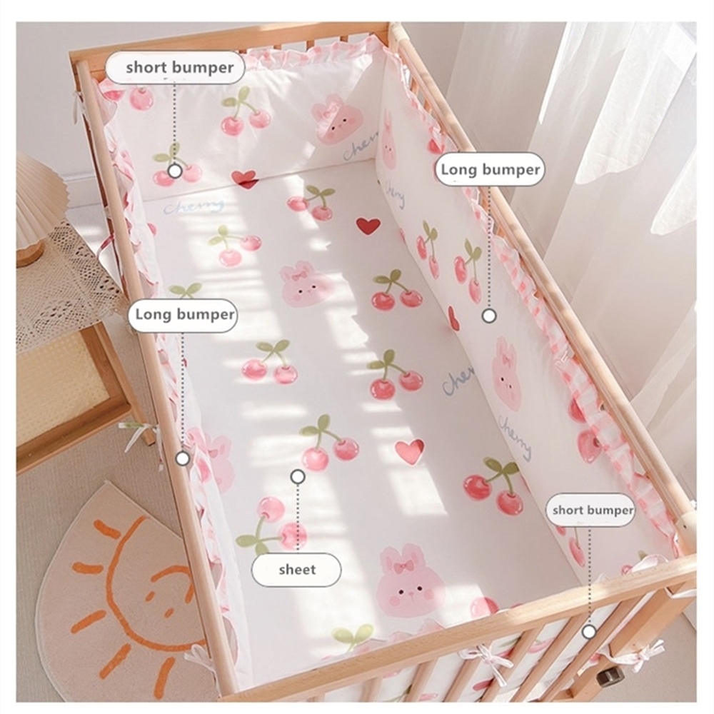 5 Stuks Wieg Beddengoed Set Me - Baby Nursery Decor Girl recensie en prijs
