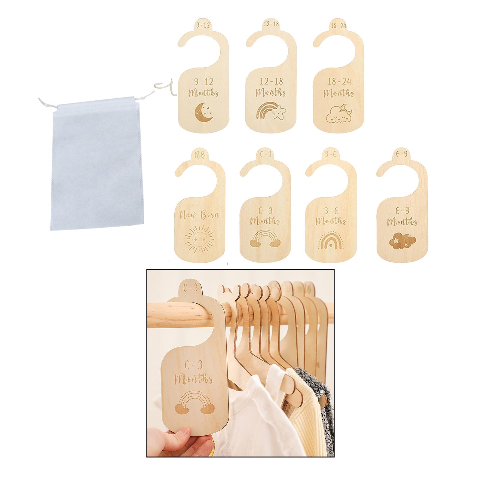 7x Baby Kleding Maat Hanger Or - Baby Nursery Age recensie en prijs