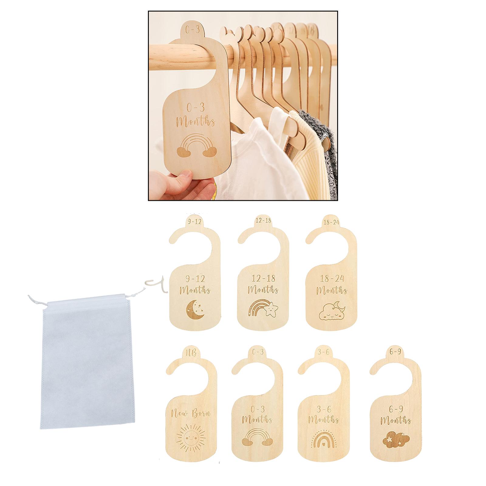 7x Baby Kleding Maat Hanger Or - Baby Nursery Age recensie en prijs